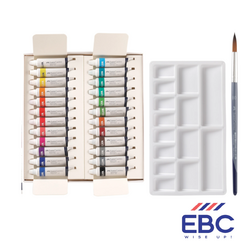 FABER-CASTELL Creative Studio Watercolour Paint Set – 24 x 9ml Tubes